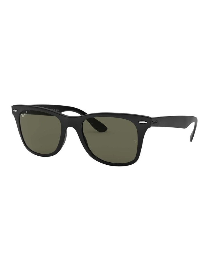 Wayfarer Liteforce Black RB4195 Polarised Sunglasses