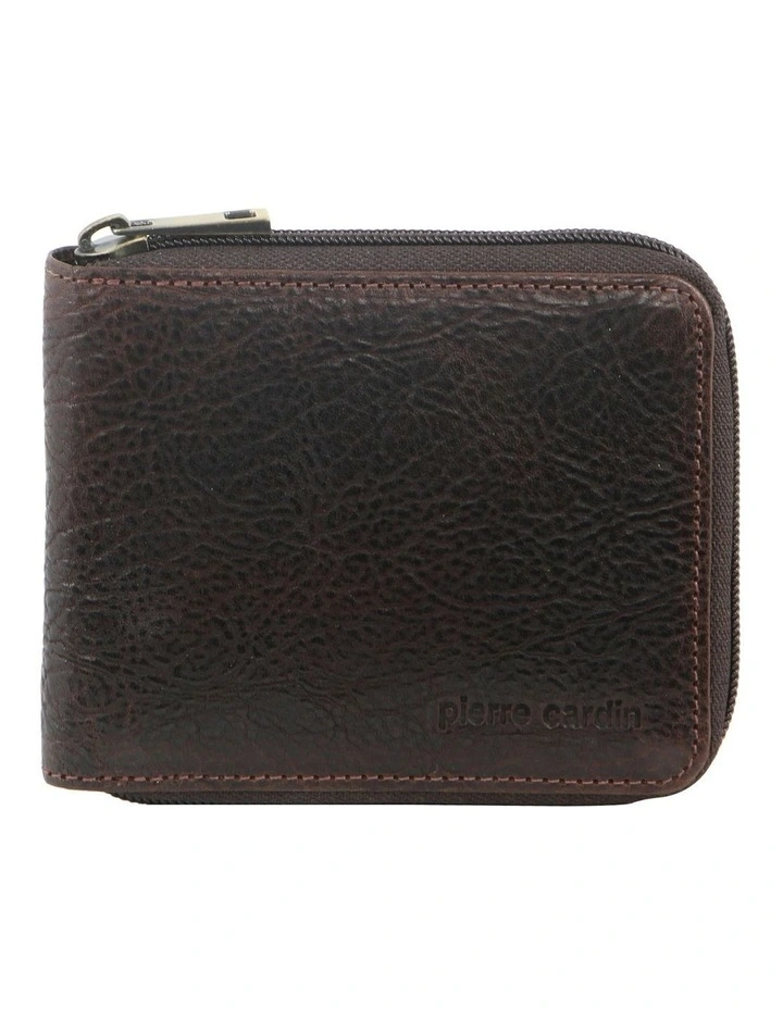 Italian Leather Wallet in Chocolate