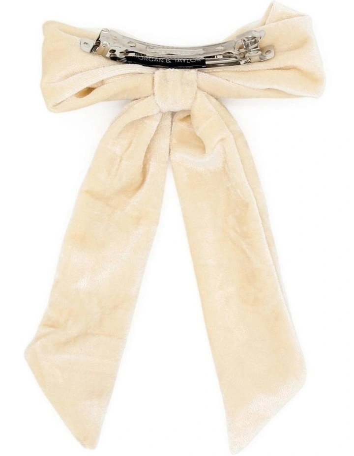 Piera Bow in Beige