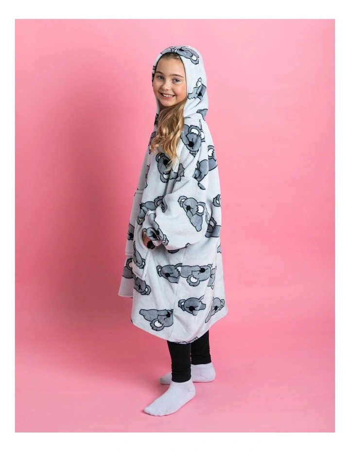 Giant Bearly Awake Hoodie (12-14 years) 33x38x2cm in Light Grey