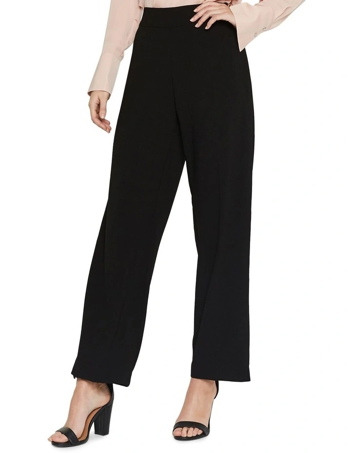 Night Life Wide Leg Pants Black