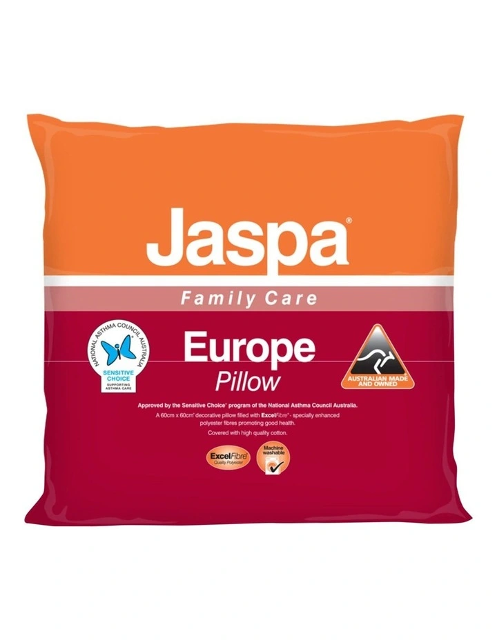 Europe Pillow in White