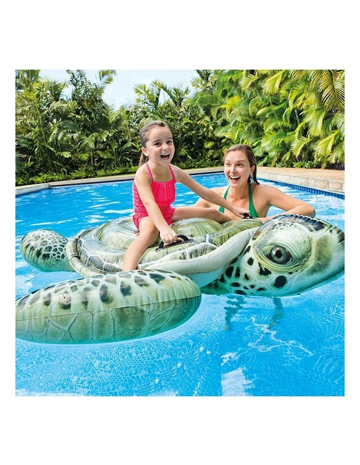 Turtle Inflatable Ride-On Swimming Pool Floats 1.9M