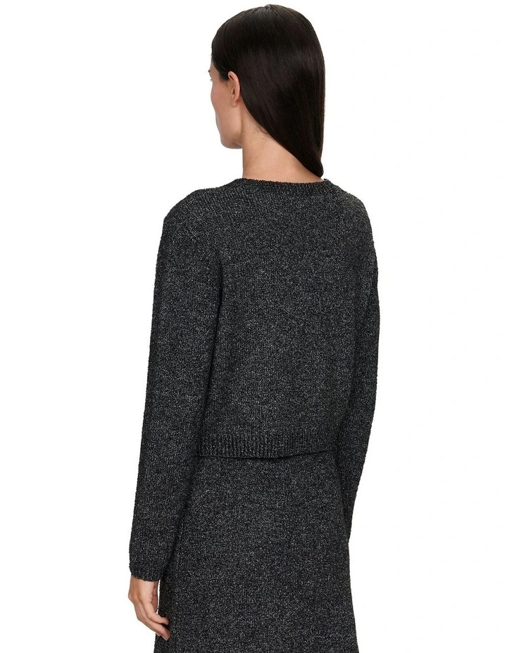 Boucle Knit Cardigan
