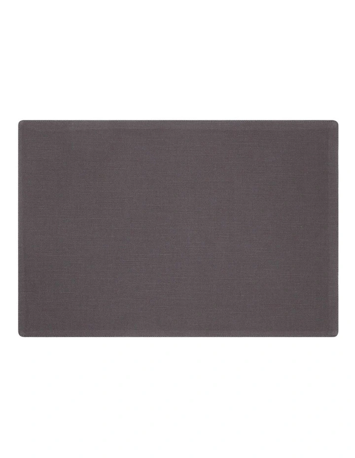 Classics Cotton Placemat 45x30cm in Charcoal