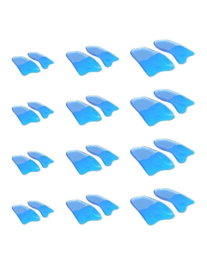 Bibal Half Insoles Shoe Inserts 4 Pack in Blue