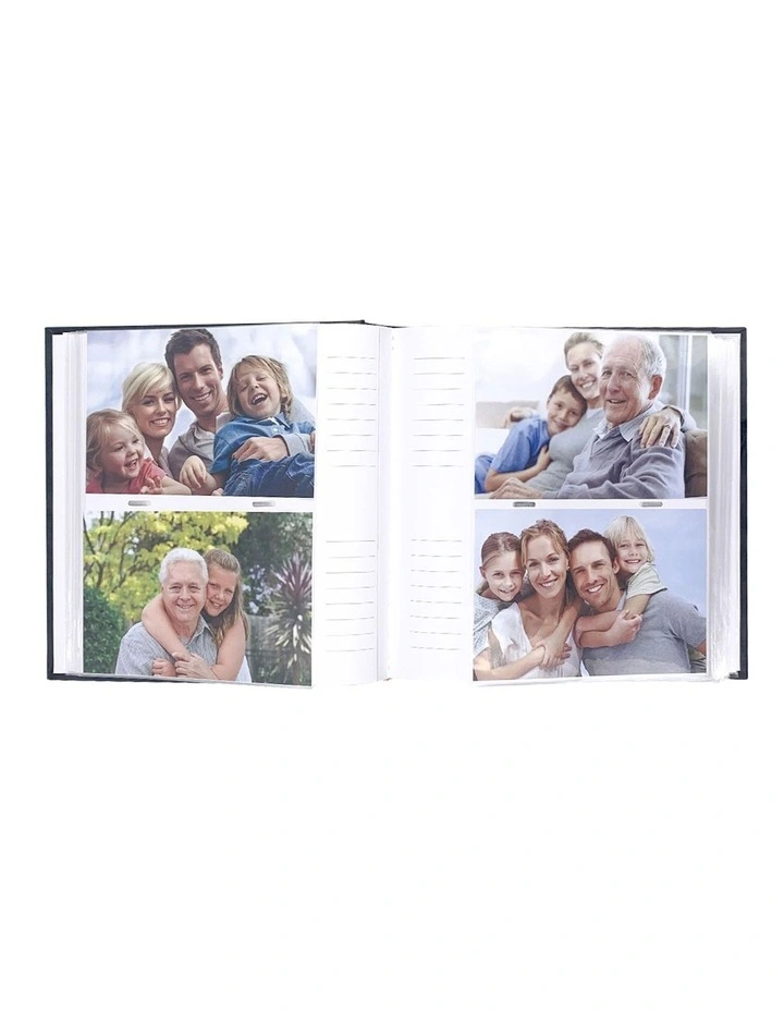 Glamour 200 Album Photos 4x6 in Silver