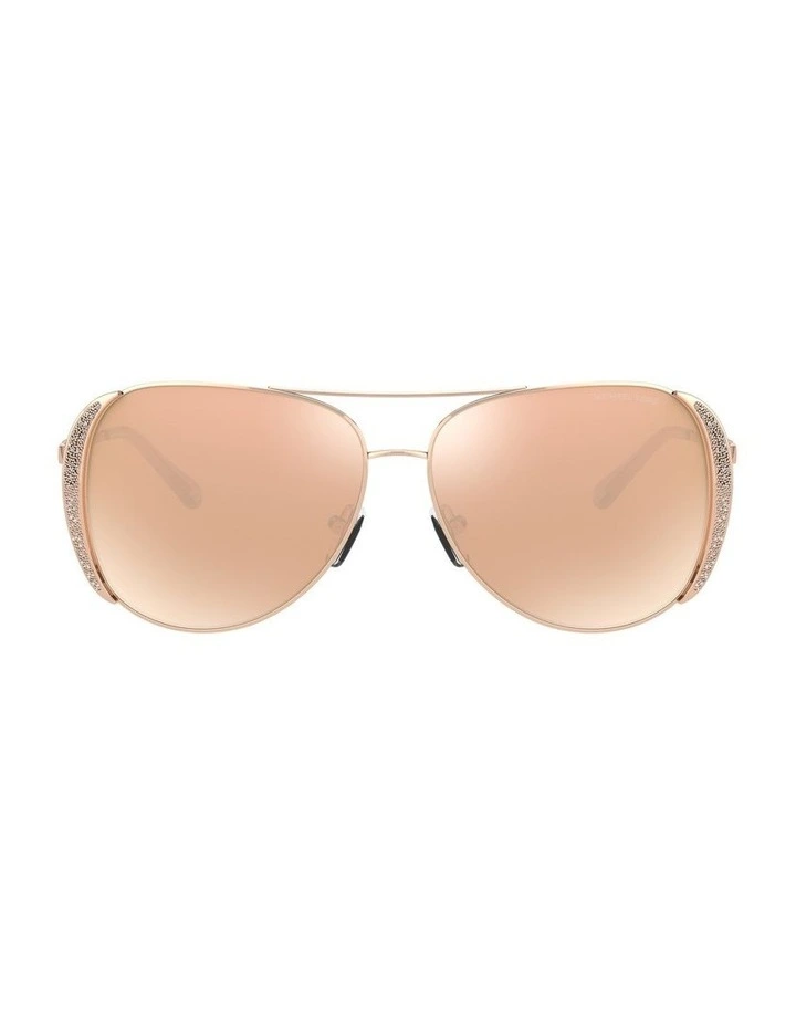 MK1082 Chelsea Glam Gold Sunglasses