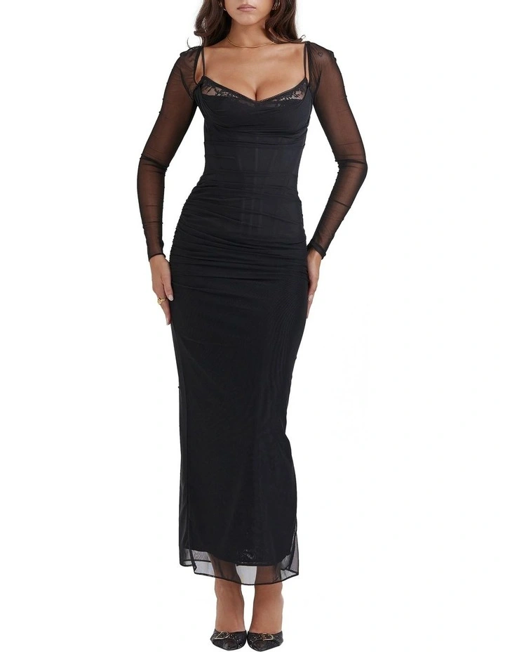 Katarina Maxi Dress in Black