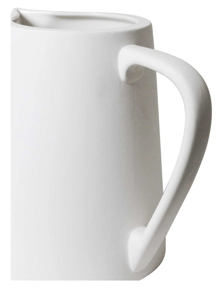 Silhouette Etched Jug 2.6L in White