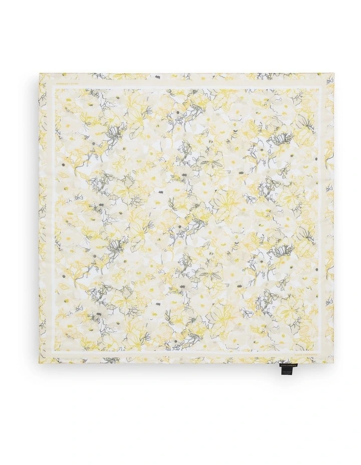 Siara Modal Scarf in Ivory Multi