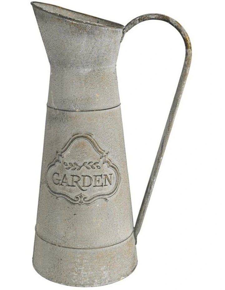 Rustic Garden Jug in Distressed Taupe