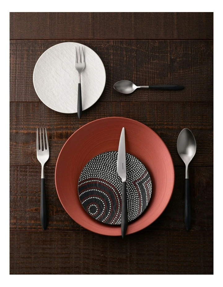 Ares Serving Fork in Black