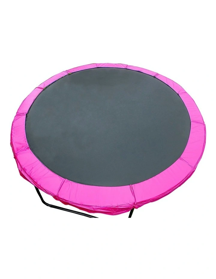 Pink 10ft Replacement Reinforced Outdoor Round Trampoline Spring Pad Cover