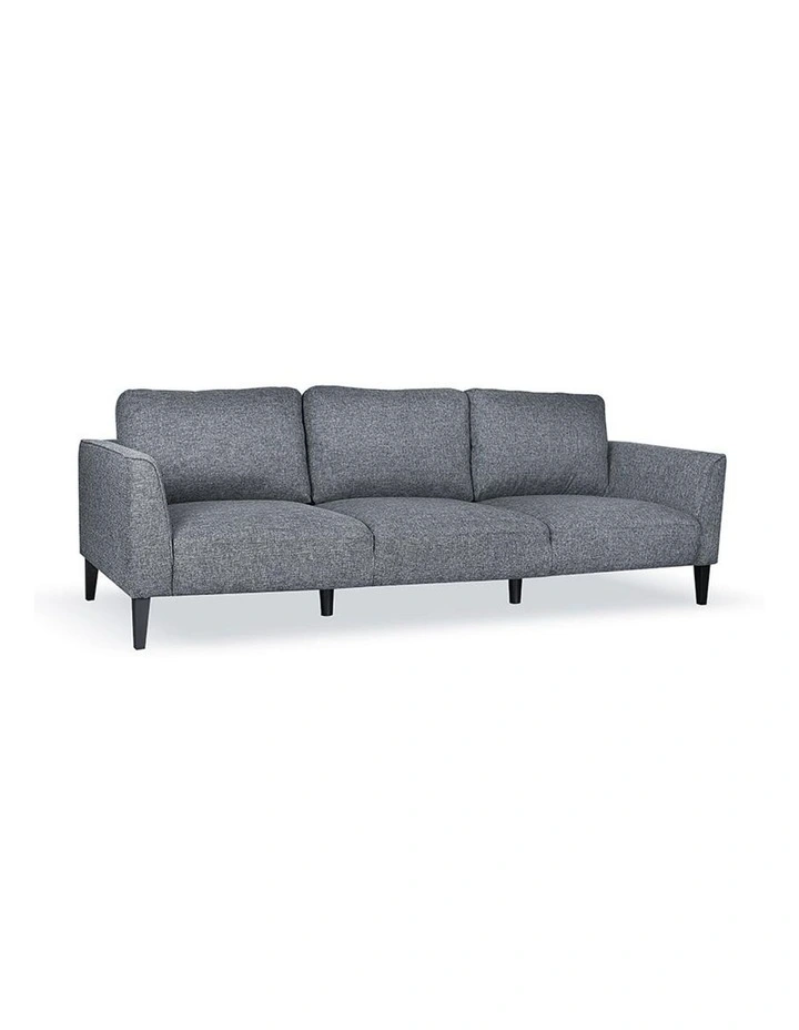 Valdis 3 Seater Sofa Dark Grey