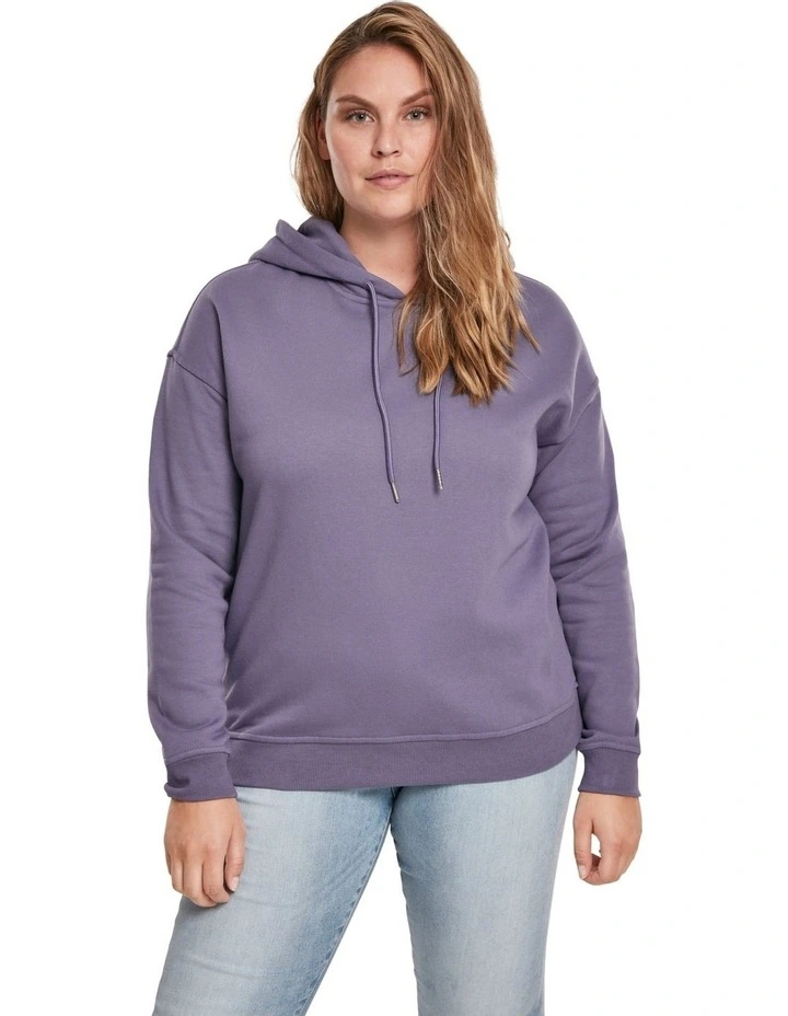 Basic Hoody in Dusty Purple