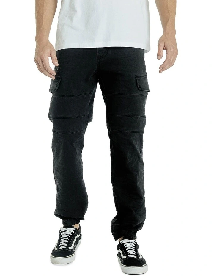 Michigan Side Pocket Cargo in Black
