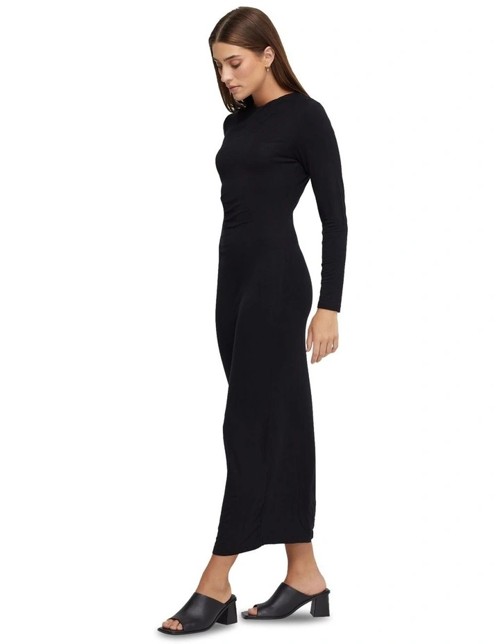 Hartley Jersey Dress in Black