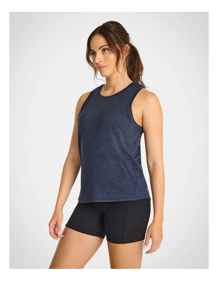Motion Active Tank Top in Indigo