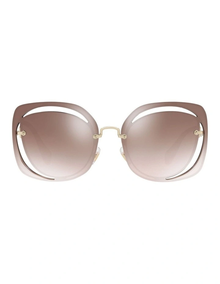 MU 54SS Core Collection Brown Sunglasses