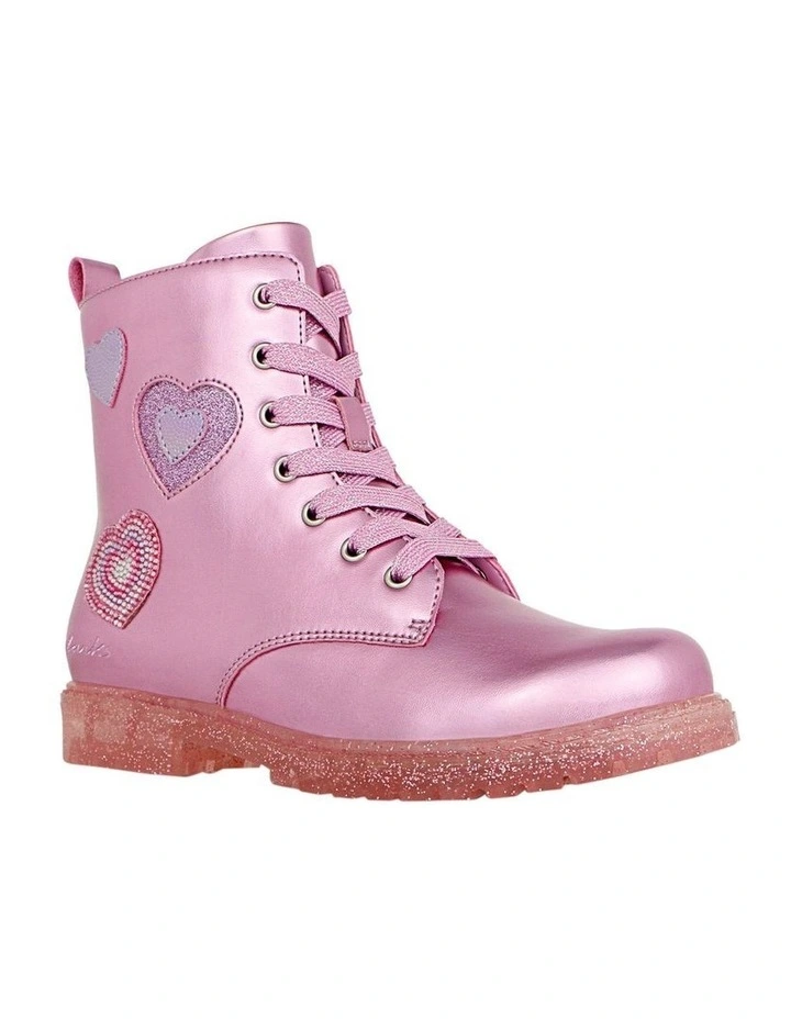 Roxy Boots in Pink