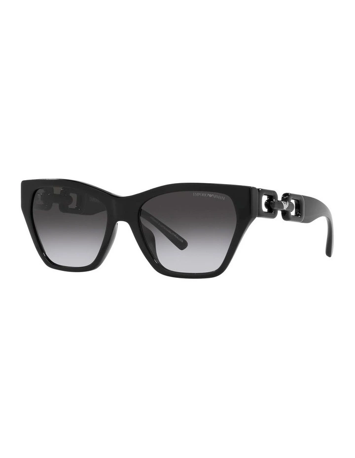 EA4203U Sunglasses in Black