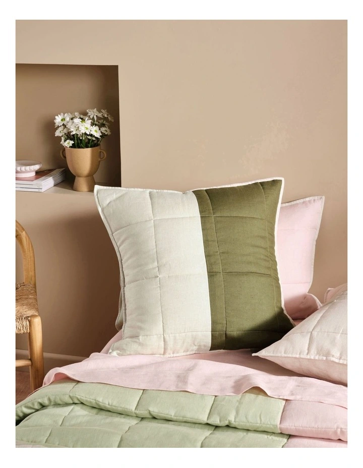 Nimes Patchwork European Pillowcase in Multi