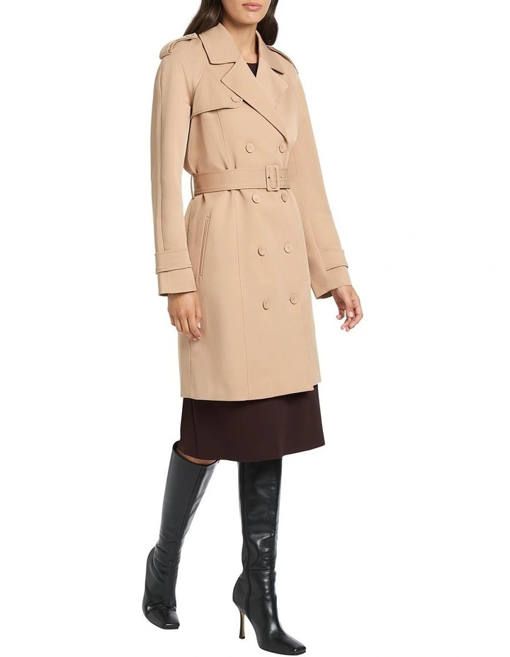 Pierrette Trech Coat in Beige