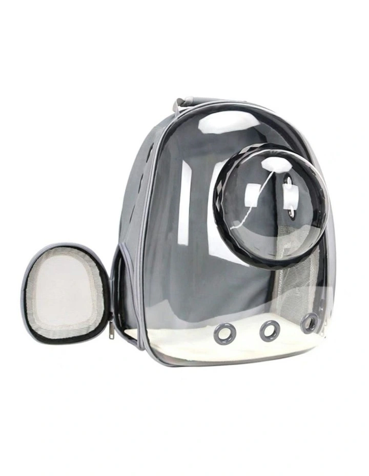 Expandable Space Capsule Backpack Model in Grey