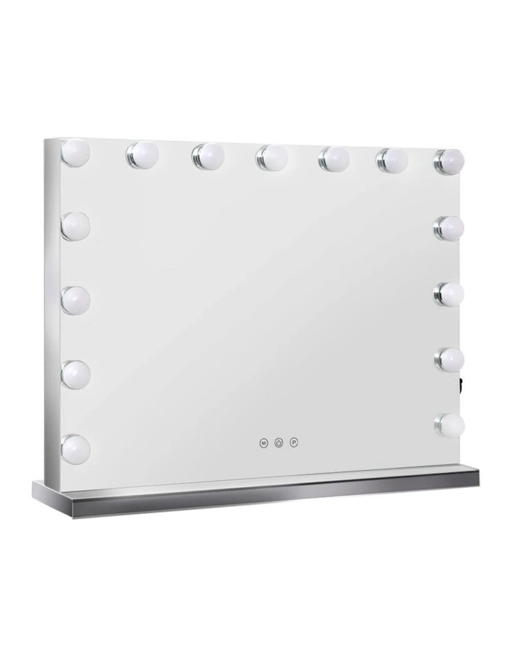 Hollywood 15 LED Light Makeup Mirror in Silver