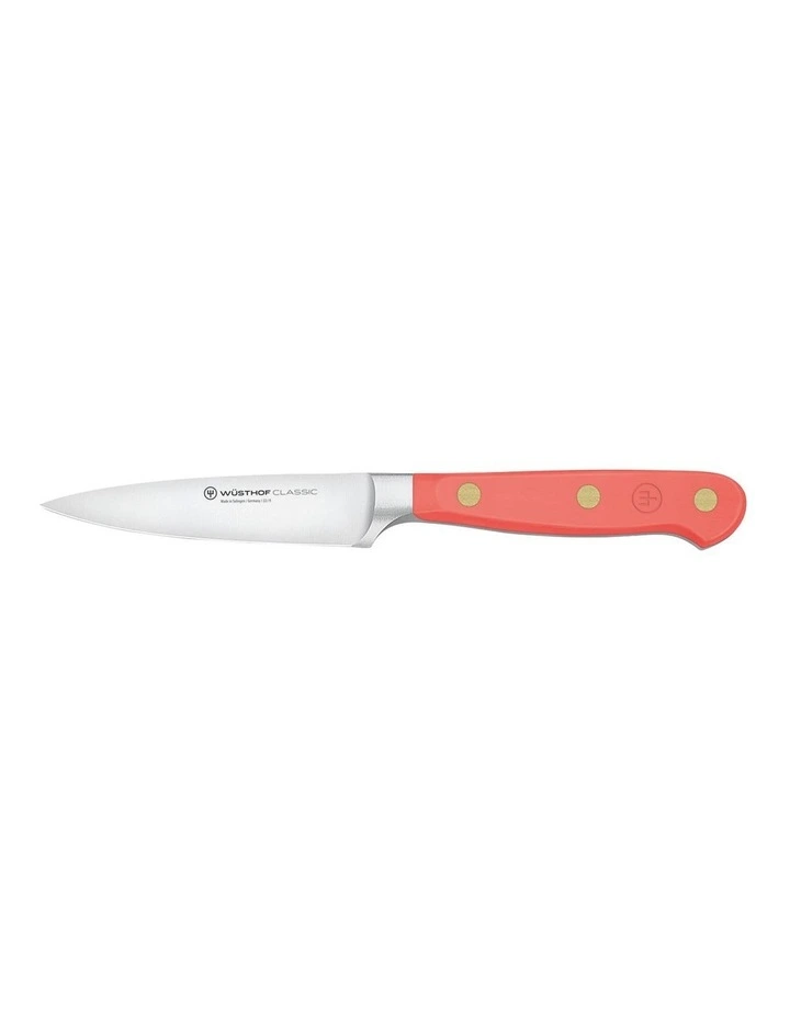 Pairing Knife 9cm in Coral Peach