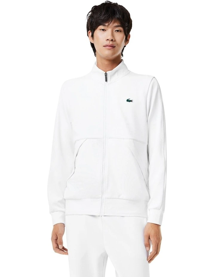 Heritage Track Jacket in White