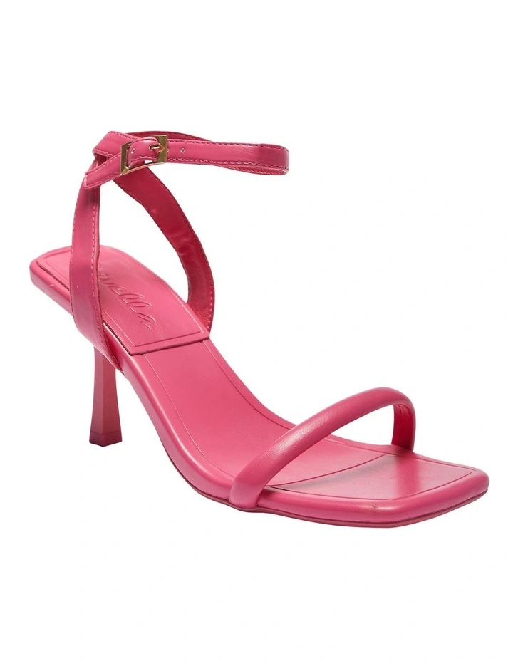 Indy Pink Smooth Sandals