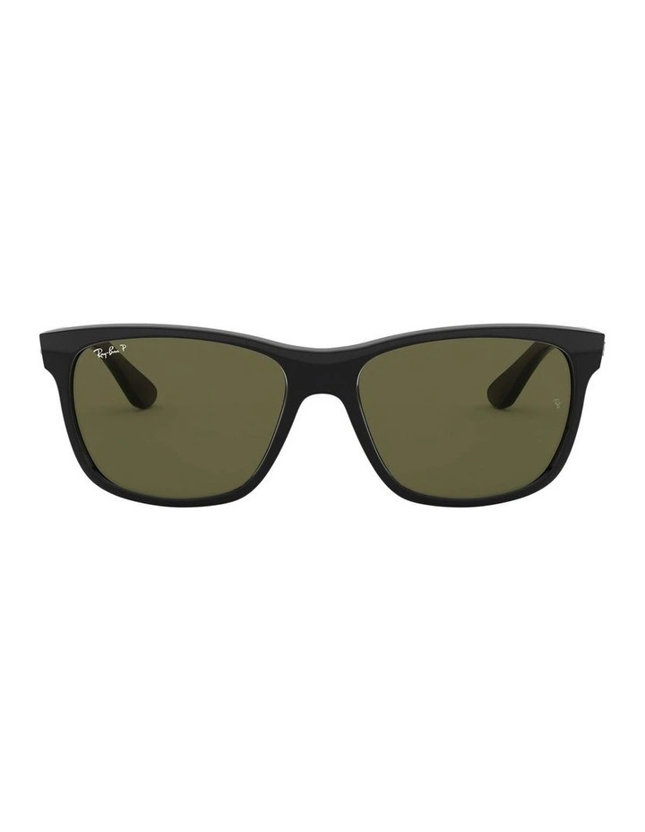 RB4181 Black Polarised Sunglasses