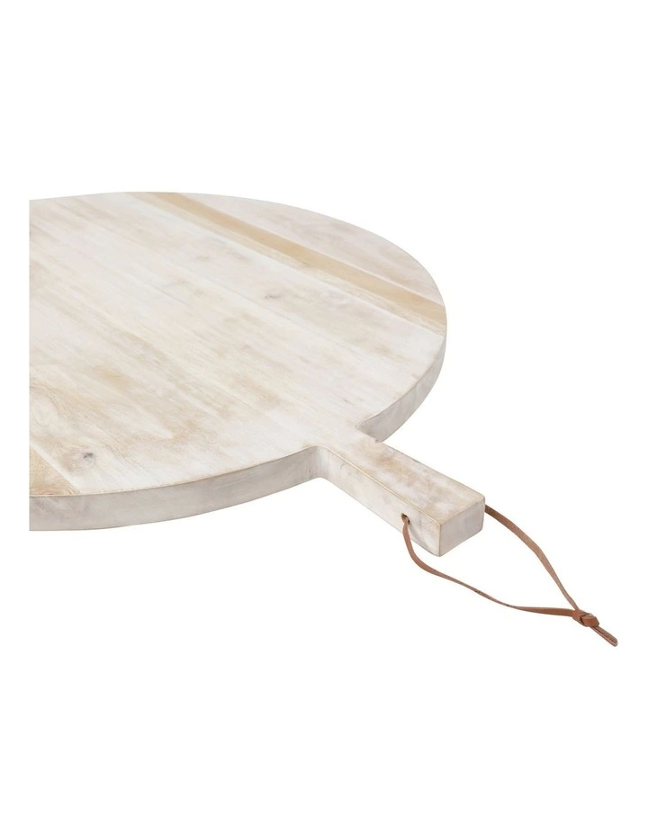 White Wash Round Paddle Board Large in White