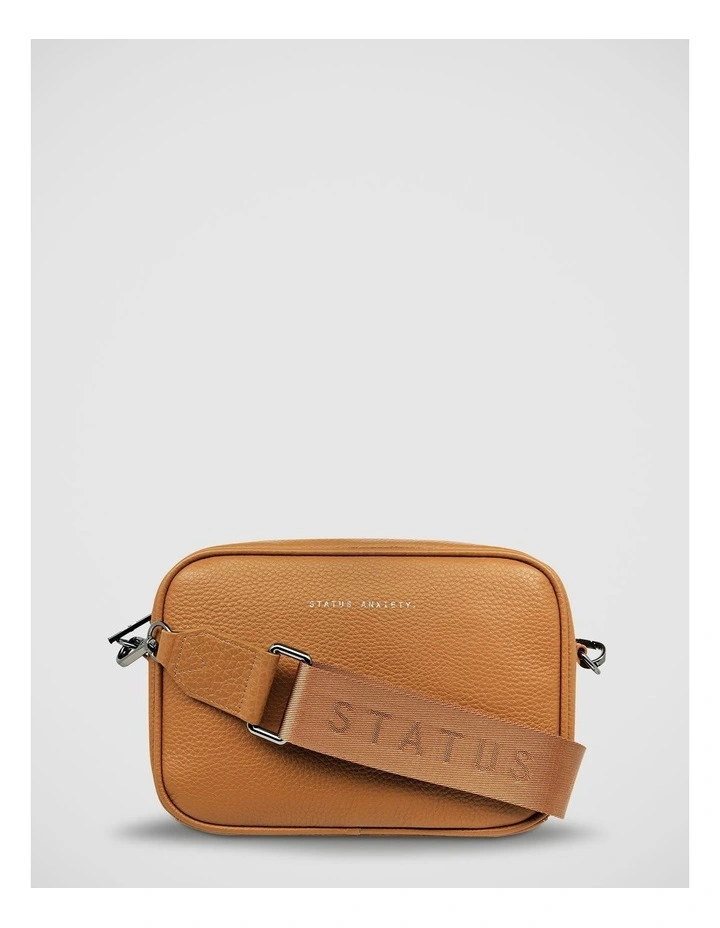 Plunder Web Crossbody Bag in Tan
