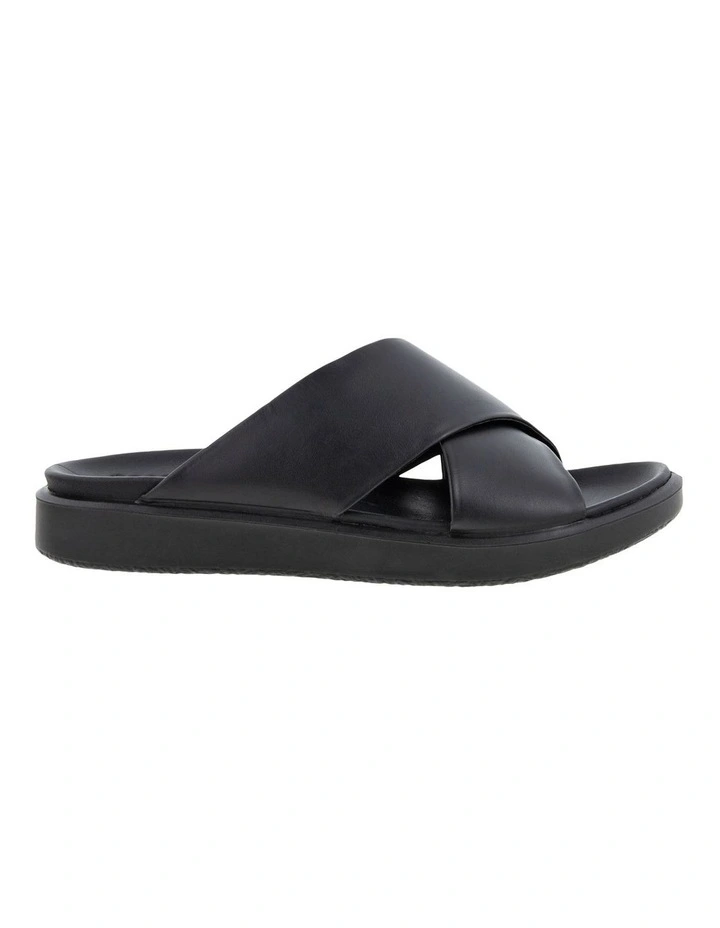 Flowt LX Leather Sandal in Black