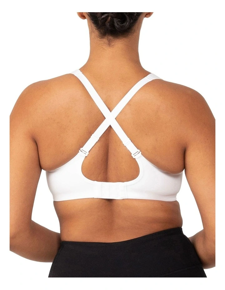 Triaction Ultra Underwire Sports Bra in White