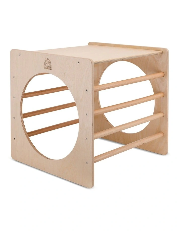 Pikler Climbing Cube in Brown
