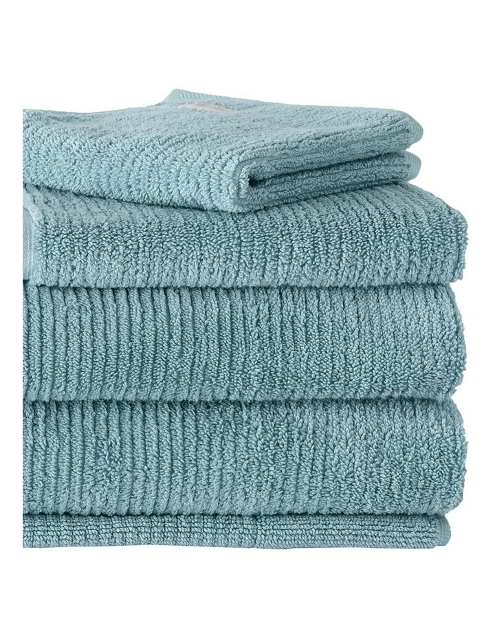 Living Textures Towel Range in Misty Teal