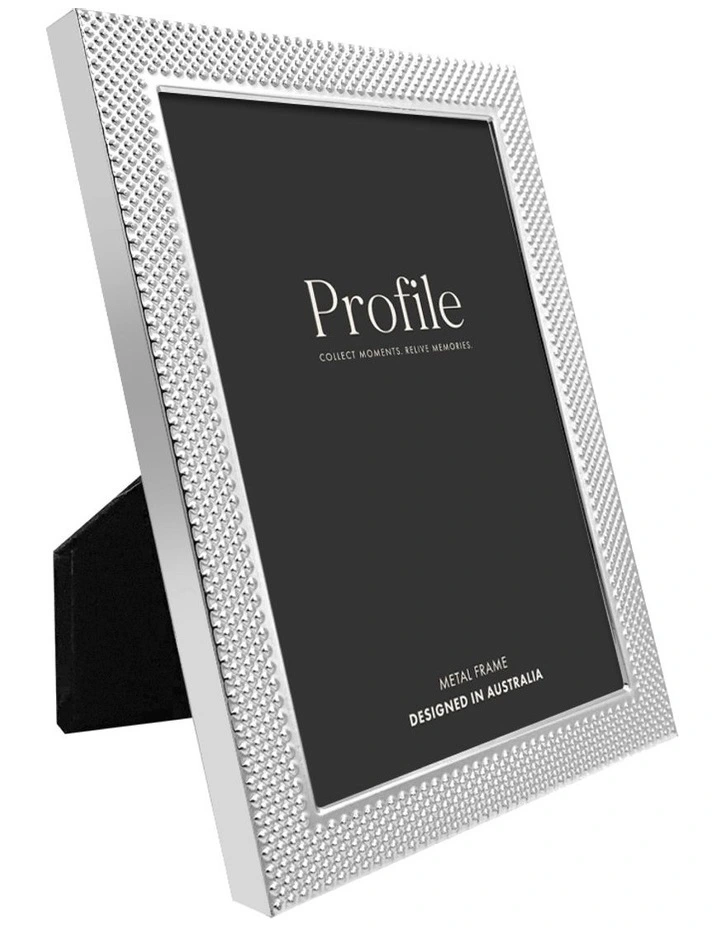 Matrix Metal Photo Frame 4x6" in Silver