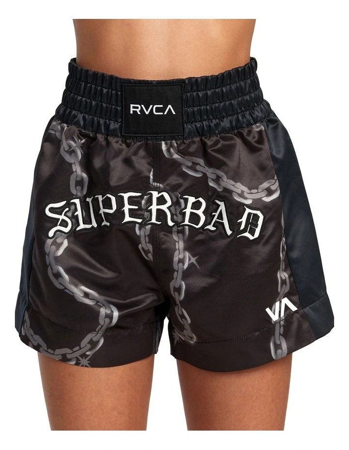 Seniesa Boxing Shorts in Black