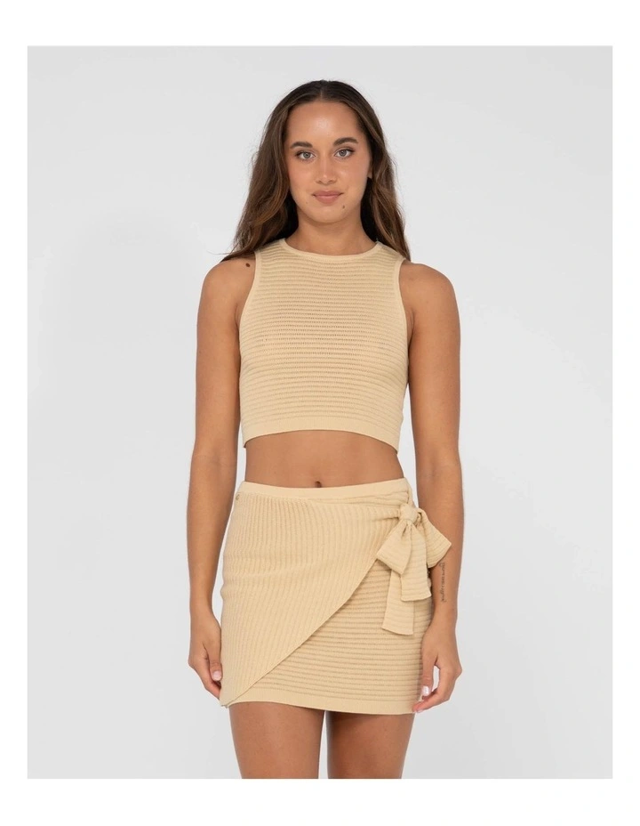 Harri Knitted Tank in Natural