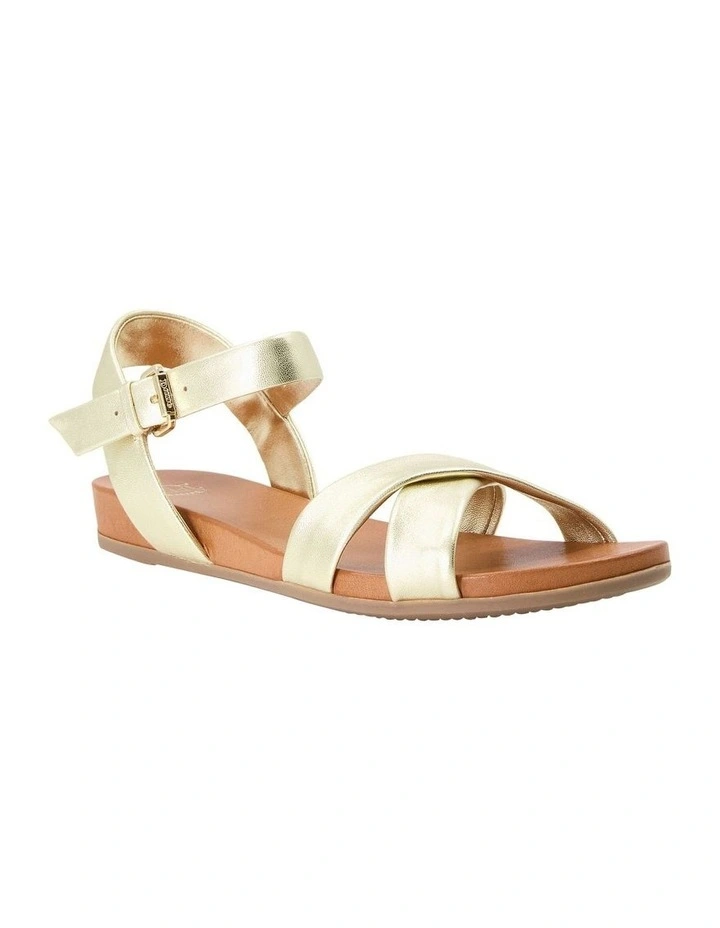Landie Sandals in Gold