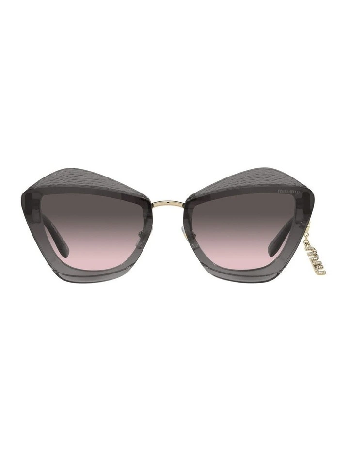 MU 01XS Grey Sunglasses