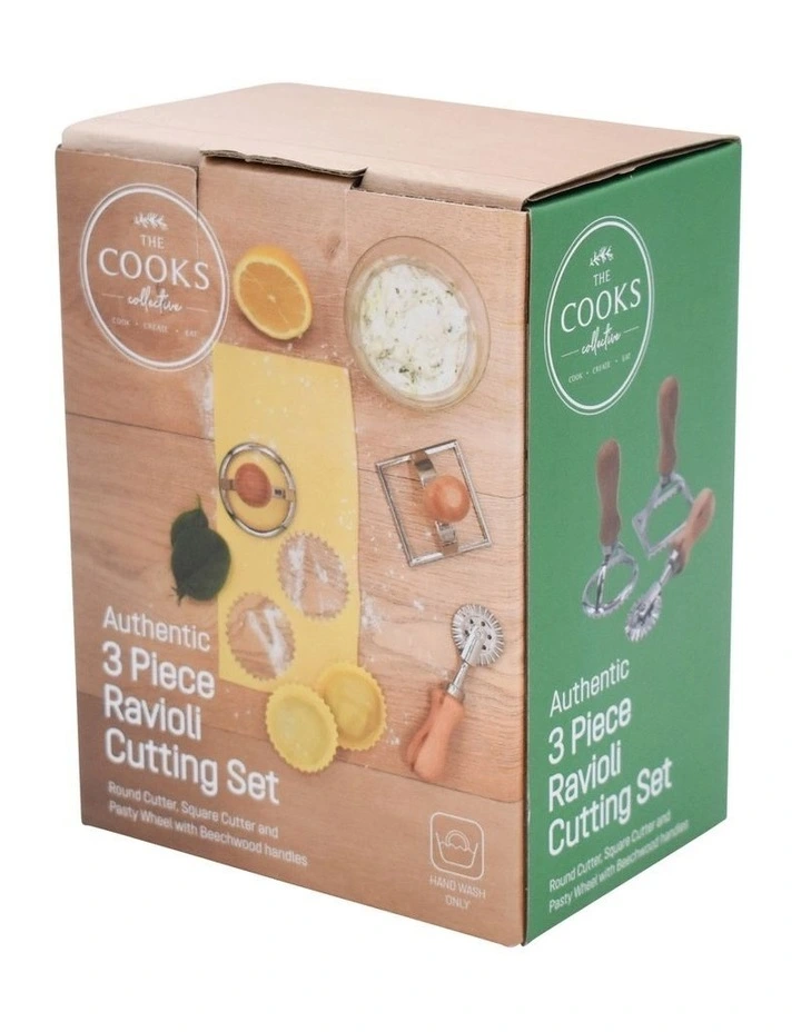 3 Piece Ravioli Cutting Set