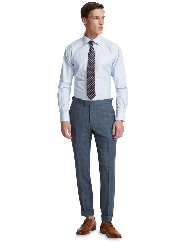 Islington Mini Stripe Shirt in Sky