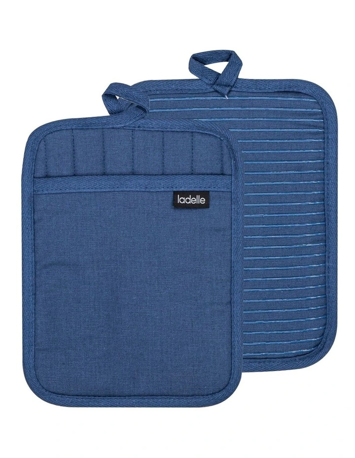 Lennox Pot Holder 2 Pack in Marine