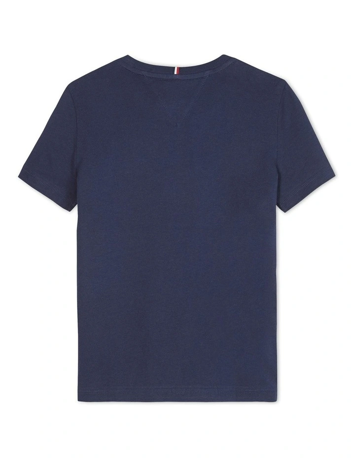 Essential Unisex (8-16 Years) Tee in Blue