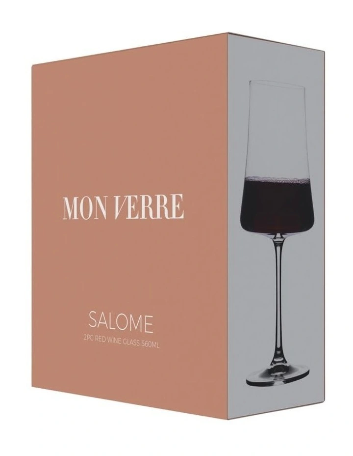 Salome Red Wine Glass Set of 2